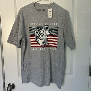Bass Pro Shops American Original Gray T-Shirt